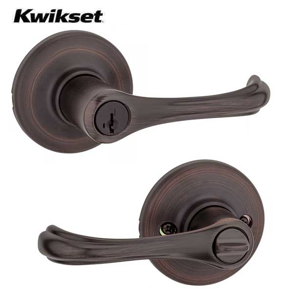 Kwikset - 409DNL - Commercial Dorian Lever - 11 - Venetian Bronze - SmartKey Technology - Entrance - Grade 3 - UHS Hardware Kwikset - 409DNL - Commercial Dorian Lever - 11 - Venetian Bronze - SmartKey Technology - Entrance - Grade 3 - UHS Hardware