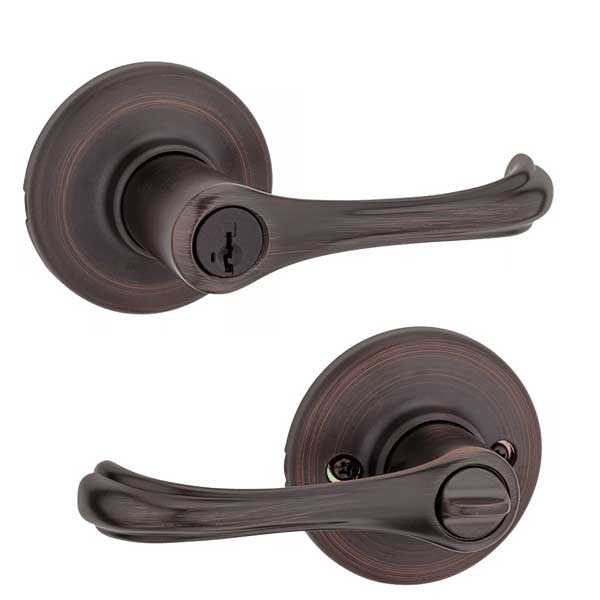 Kwikset - 409DNL - Commercial Dorian Lever - 11 - Venetian Bronze - SmartKey Technology - Entrance - Grade 3 - UHS Hardware Kwikset - 409DNL - Commercial Dorian Lever - 11 - Venetian Bronze - SmartKey Technology - Entrance - Grade 3 - UHS Hardware