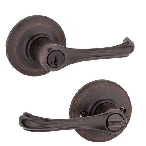 Kwikset - 409DNL - Commercial Dorian Lever - 11 - Venetian Bronze - SmartKey Technology - Entrance - Grade 3 - UHS Hardware Kwikset - 409DNL - Commercial Dorian Lever - 11 - Venetian Bronze - SmartKey Technology - Entrance - Grade 3 - UHS Hardware