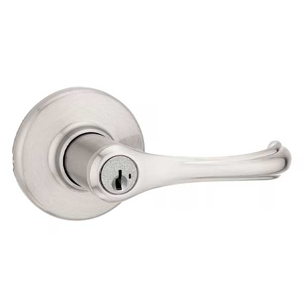 Kwikset - 409DNL - Commercial Dorian Lever - 15 - Satin Nickel - SmartKey Technology - Entrance - Grade 3 - UHS Hardware Kwikset - 409DNL - Commercial Dorian Lever - 15 - Satin Nickel - SmartKey Technology - Entrance - Grade 3 - UHS Hardware