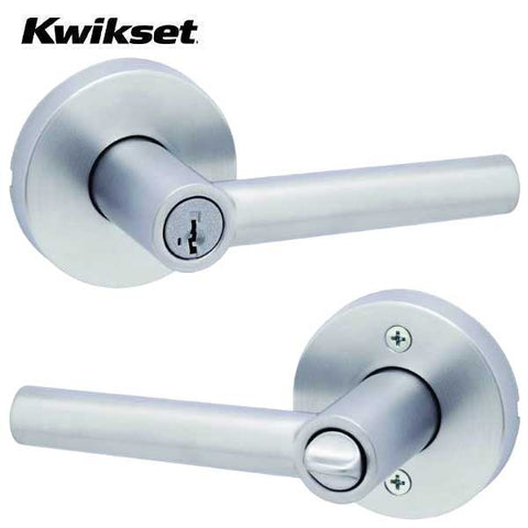 Kwikset - Milan Lever Set - Optional Rose - Optional Function - SmartKey Technology - Optional Finish - Grade 2 - UHS Hardware Kwikset - Milan Lever Set - Optional Rose - Optional Function - SmartKey Technology - Optional Finish - Grade 2 - UHS Hardware