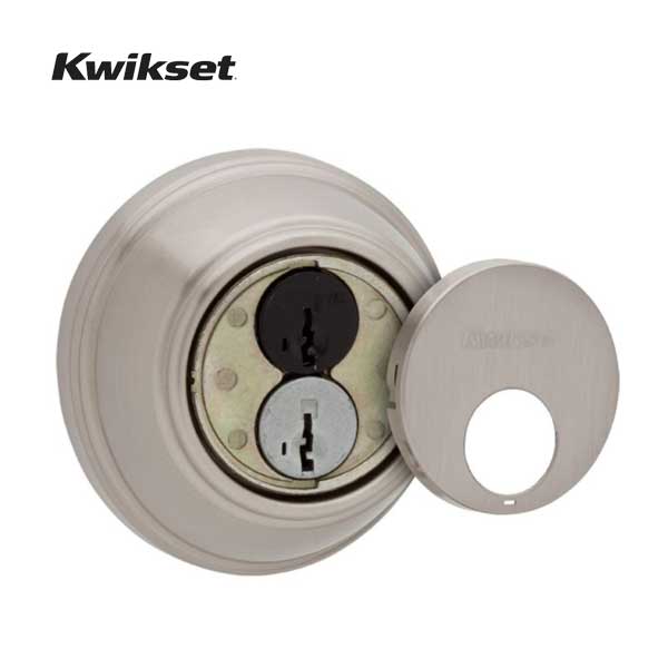Kwikset - 816 - High Security Key Control Deadbolt - 15 - Satin Nickel - SmartKey Technology - Grade 2 - UHS Hardware Kwikset - 816 - High Security Key Control Deadbolt - 15 - Satin Nickel - SmartKey Technology - Grade 2 - UHS Hardware