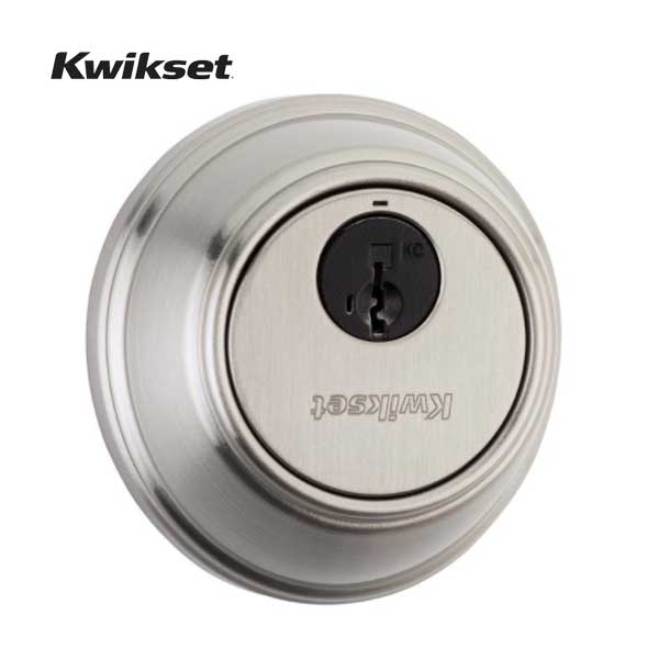 Kwikset - 816 - High Security Key Control Deadbolt - 15 - Satin Nickel - SmartKey Technology - Grade 2 - UHS Hardware Kwikset - 816 - High Security Key Control Deadbolt - 15 - Satin Nickel - SmartKey Technology - Grade 2 - UHS Hardware