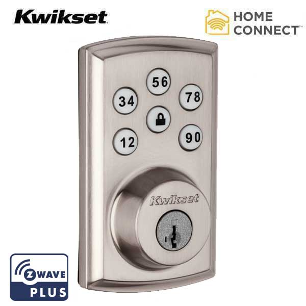 Kwikset - Smartcode 888 - Electronic Contemporary Deadbolt - Home Connect - Z-Wave - SmartKey Technology - UHS Hardware Kwikset - Smartcode 888 - Electronic Contemporary Deadbolt - Home Connect - Z-Wave - SmartKey Technology - UHS Hardware