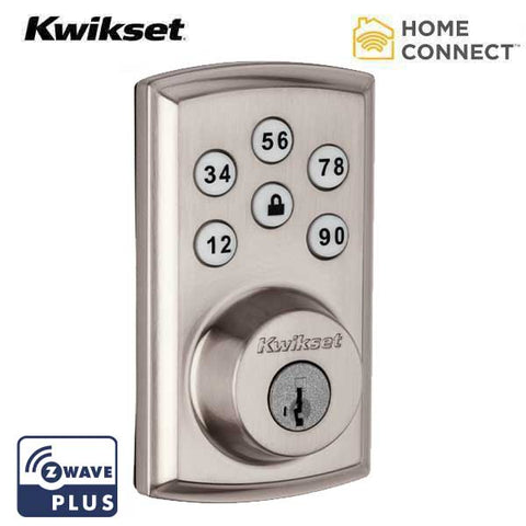 Kwikset - Smartcode 888 - Electronic Contemporary Deadbolt - Home Connect - Z-Wave - SmartKey Technology - UHS Hardware Kwikset - Smartcode 888 - Electronic Contemporary Deadbolt - Home Connect - Z-Wave - SmartKey Technology - UHS Hardware