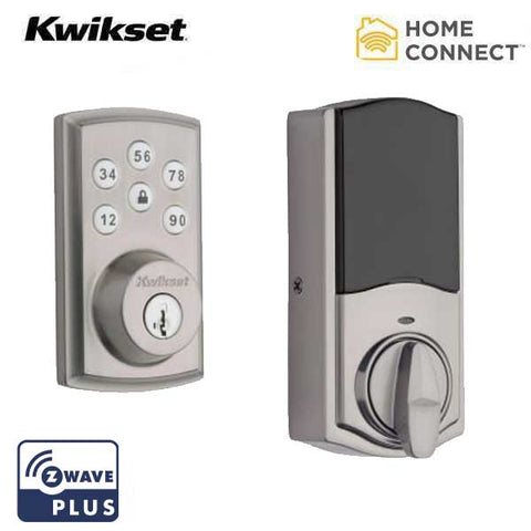 Kwikset - Smartcode 888 - Electronic Contemporary Deadbolt - Home Connect - Z-Wave - SmartKey Technology - UHS Hardware Kwikset - Smartcode 888 - Electronic Contemporary Deadbolt - Home Connect - Z-Wave - SmartKey Technology - UHS Hardware