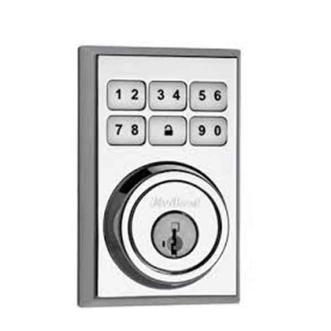 Kwikset - SmartCode 910 - Electronic Contemporary Deadbolt w/ Home Connect & Z-Wave - US26D - Satin Chrome - UHS Hardware Kwikset - SmartCode 910 - Electronic Contemporary Deadbolt w/ Home Connect & Z-Wave - US26D - Satin Chrome - UHS Hardware