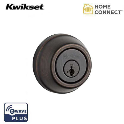 Kwikset - SmartCode 914TRLZ - Electronic Traditional Deadbolt - 11P - Venetian Bronze - Home Connect - Z-Wave - SmartKey Technology - UHS Hardware Kwikset - SmartCode 914TRLZ - Electronic Traditional Deadbolt - 11P - Venetian Bronze - Home Connect - Z-Wave - SmartKey Technology - UHS Hardware