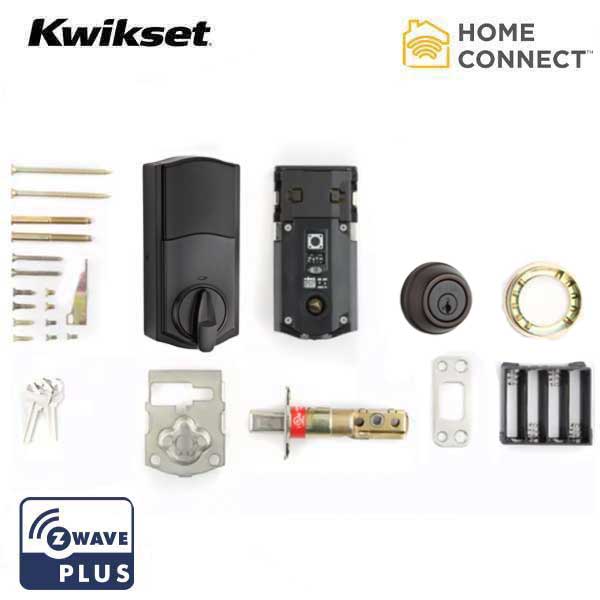 Kwikset - SmartCode 914TRLZ - Electronic Traditional Deadbolt - 11P - Venetian Bronze - Home Connect - Z-Wave - SmartKey Technology - UHS Hardware Kwikset - SmartCode 914TRLZ - Electronic Traditional Deadbolt - 11P - Venetian Bronze - Home Connect - Z-Wave - SmartKey Technology - UHS Hardware