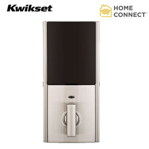 Kwikset - SmartCode 916 - Contemporary Electronic Deadbolt  w/ Home Connect  & Z Wave - SmartKey Technology -15 - Satin Nickel - UHS Hardware Kwikset - SmartCode 916 - Contemporary Electronic Deadbolt  w/ Home Connect  & Z Wave - SmartKey Technology -15 - Satin Nickel - UHS Hardware