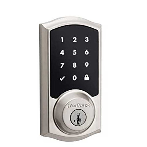 Kwikset - SmartCode 915 - Electronic Traditional Deadbolt - US15 - Satin Nickel - UHS Hardware Kwikset - SmartCode 915 - Electronic Traditional Deadbolt - US15 - Satin Nickel - UHS Hardware