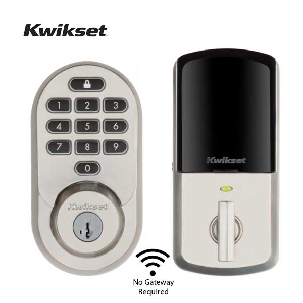 Kwikset - Halo 938 - Electronic Deadbolt - WiFi - SmartKey Technology - 15 - Satin Nickel - UHS Hardware Kwikset - Halo 938 - Electronic Deadbolt - WiFi - SmartKey Technology - 15 - Satin Nickel - UHS Hardware