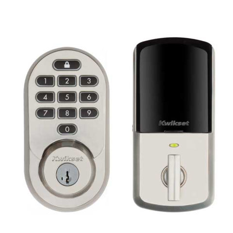 Kwikset - Halo 938 - Electronic Deadbolt - WiFi - SmartKey Technology - 15 - Satin Nickel - UHS Hardware Kwikset - Halo 938 - Electronic Deadbolt - WiFi - SmartKey Technology - 15 - Satin Nickel - UHS Hardware