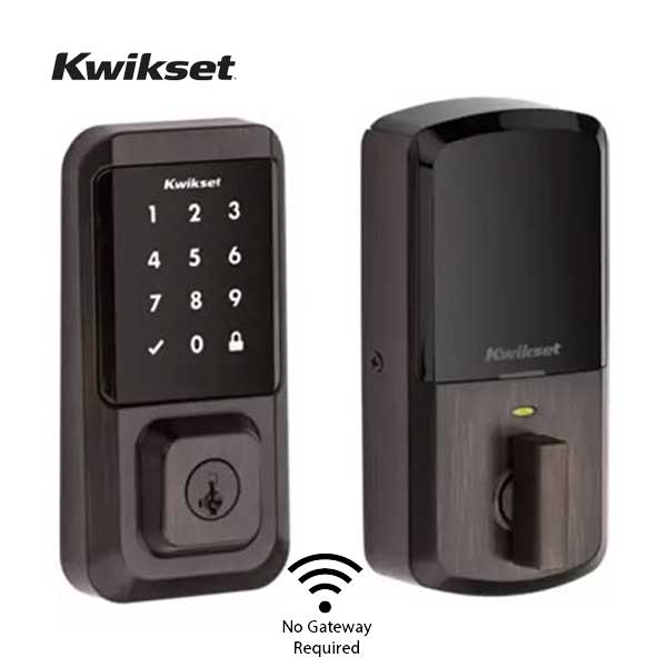 Kwikset - Halo 939 - Electronic Touchscreen Deadbolt - WiFi - SmartKey Technology - 11P - Venetian Bronze - UHS Hardware Kwikset - Halo 939 - Electronic Touchscreen Deadbolt - WiFi - SmartKey Technology - 11P - Venetian Bronze - UHS Hardware