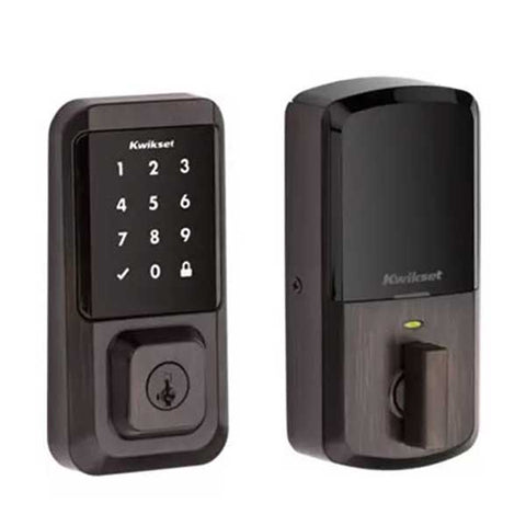 Kwikset - Halo 939 - Electronic Touchscreen Deadbolt - WiFi - SmartKey Technology - 11P - Venetian Bronze - UHS Hardware Kwikset - Halo 939 - Electronic Touchscreen Deadbolt - WiFi - SmartKey Technology - 11P - Venetian Bronze - UHS Hardware