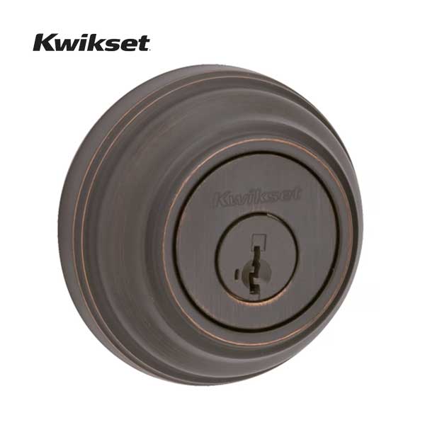 Kwikset - 980 - Single Cylinder Deadbolt - 11P - Venetian Bronze - SmartKey Technology - Grade A - UHS Hardware Kwikset - 980 - Single Cylinder Deadbolt - 11P - Venetian Bronze - SmartKey Technology - Grade A - UHS Hardware