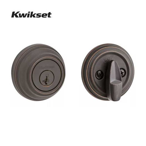 Kwikset - 980 - Single Cylinder Deadbolt - 11P - Venetian Bronze - SmartKey Technology - Grade A - UHS Hardware Kwikset - 980 - Single Cylinder Deadbolt - 11P - Venetian Bronze - SmartKey Technology - Grade A - UHS Hardware