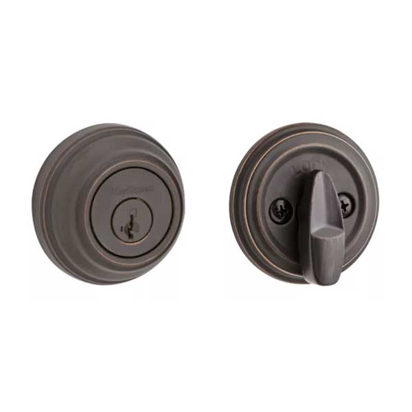Kwikset - 980 - Single Cylinder Deadbolt - 11P - Venetian Bronze - SmartKey Technology - Grade A - UHS Hardware Kwikset - 980 - Single Cylinder Deadbolt - 11P - Venetian Bronze - SmartKey Technology - Grade A - UHS Hardware