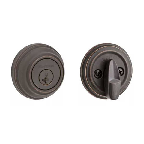 Kwikset - 980 - Single Cylinder Deadbolt - 11P - Venetian Bronze - SmartKey Technology - Grade A - UHS Hardware Kwikset - 980 - Single Cylinder Deadbolt - 11P - Venetian Bronze - SmartKey Technology - Grade A - UHS Hardware
