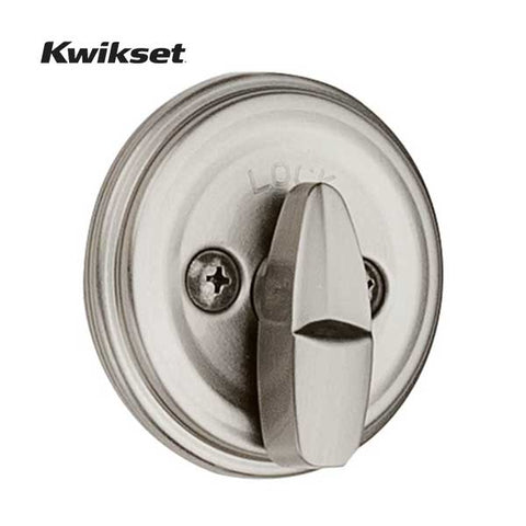 Kwikset - 980 - Single Cylinder Deadbolt - 15 - Satin Nickel - SmartKey Technology - Grade A - UHS Hardware Kwikset - 980 - Single Cylinder Deadbolt - 15 - Satin Nickel - SmartKey Technology - Grade A - UHS Hardware