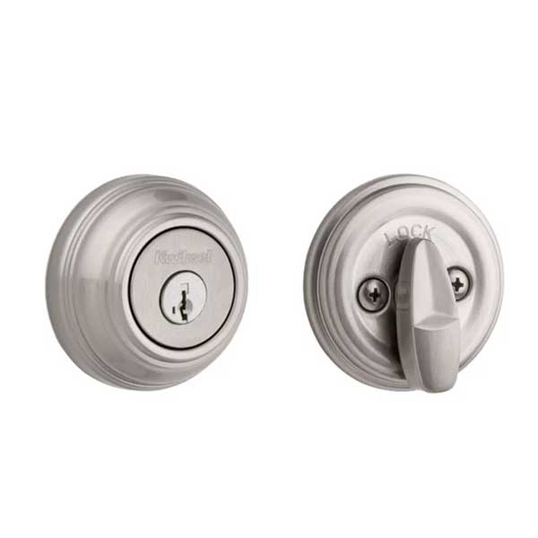 Kwikset - 980 - Single Cylinder Deadbolt - 15 - Satin Nickel - SmartKey Technology - Grade A - UHS Hardware Kwikset - 980 - Single Cylinder Deadbolt - 15 - Satin Nickel - SmartKey Technology - Grade A - UHS Hardware