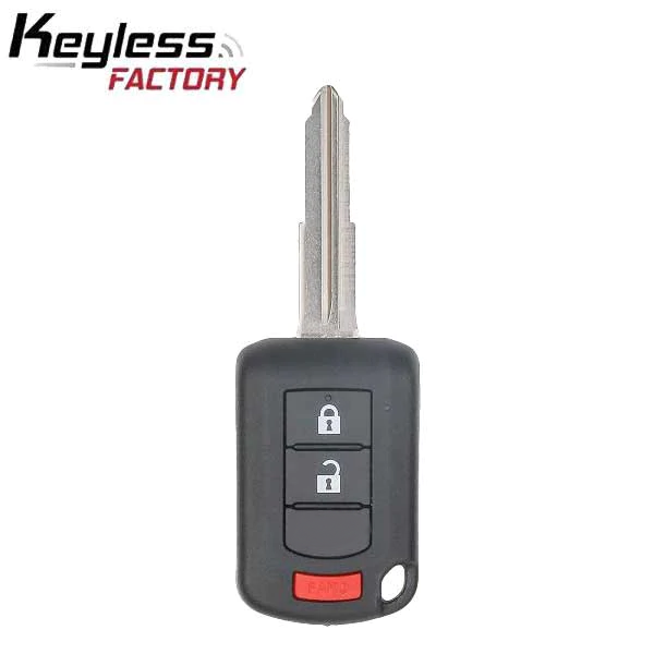 2018-2020 Mitsubishi Eclipse / 3-Button Remote Head Key / OUCJ166N / PN: 6370C135 (AFTERMARKET) - UHS Hardware 2018-2020 Mitsubishi Eclipse / 3-Button Remote Head Key / OUCJ166N / PN: 6370C135 (AFTERMARKET) - UHS Hardware