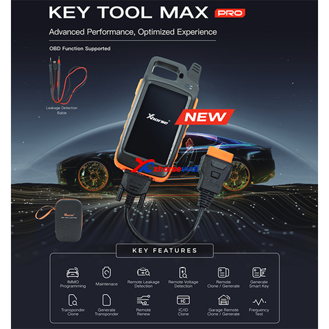 VVDI Key Tool MAX Pro - Built-in OBD and CANFD Modules (PREORDER) - UHS Hardware VVDI Key Tool MAX Pro - Built-in OBD and CANFD Modules (PREORDER) - UHS Hardware