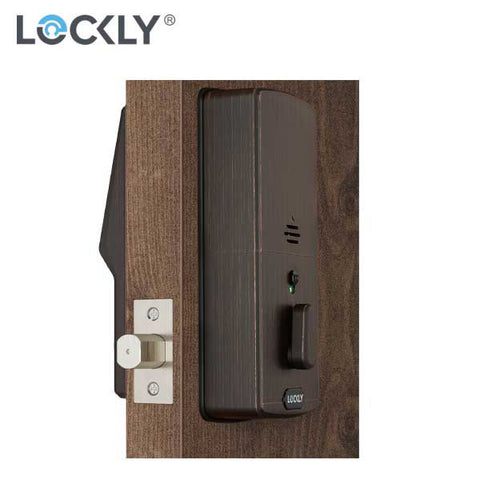 Lockly - PGD728MB - Secure Electronic Deadbolt - Bluetooth - Venetian Bronze - UHS Hardware Lockly - PGD728MB - Secure Electronic Deadbolt - Bluetooth - Venetian Bronze - UHS Hardware
