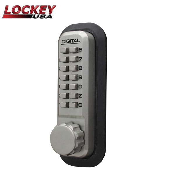 Lockey - 2210 - Mechanical Keypad Keyless Deadbolt Lock - Single Combination - UHS Hardware Lockey - 2210 - Mechanical Keypad Keyless Deadbolt Lock - Single Combination - UHS Hardware