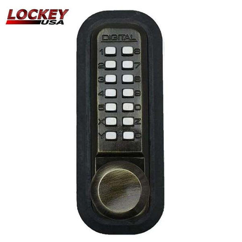 Lockey - 2830 - Mechanical Keypad Keyless Knob Lock - Passage - UHS Hardware Lockey - 2830 - Mechanical Keypad Keyless Knob Lock - Passage - UHS Hardware