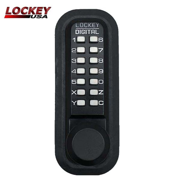 Lockey - 2830 - Mechanical Keypad Keyless Knob Lock - Passage - UHS Hardware Lockey - 2830 - Mechanical Keypad Keyless Knob Lock - Passage - UHS Hardware