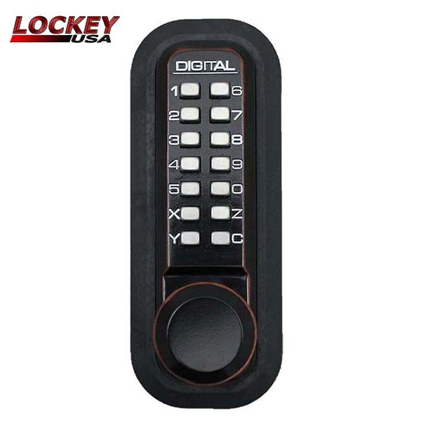 Lockey - 2830 - Mechanical Keypad Keyless Knob Lock - Passage - UHS Hardware Lockey - 2830 - Mechanical Keypad Keyless Knob Lock - Passage - UHS Hardware