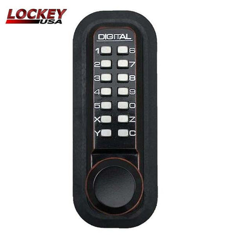 Lockey - 2830 - Mechanical Keypad Keyless Knob Lock - Passage - UHS Hardware Lockey - 2830 - Mechanical Keypad Keyless Knob Lock - Passage - UHS Hardware