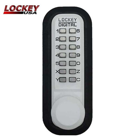 Lockey - 2830 - Mechanical Keypad Keyless Knob Lock - Passage - UHS Hardware Lockey - 2830 - Mechanical Keypad Keyless Knob Lock - Passage - UHS Hardware