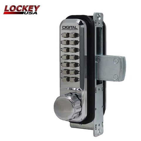 Lockey - 2900 - Narrow-Stile Mechanical Keypad Keyless Bolt - Double Combination - UHS Hardware Lockey - 2900 - Narrow-Stile Mechanical Keypad Keyless Bolt - Double Combination - UHS Hardware