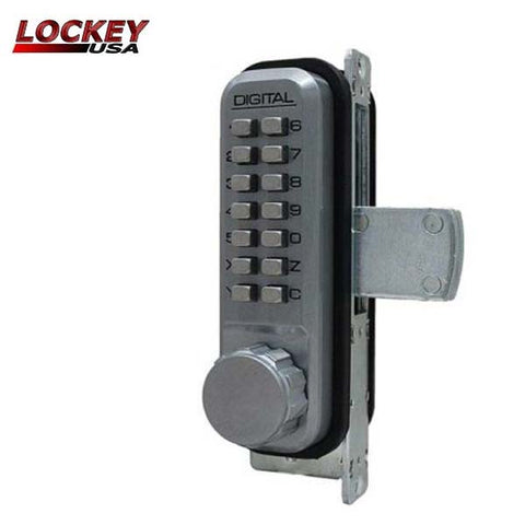 Lockey - 2900 - Narrow-Stile Mechanical Keypad Keyless Bolt - Double Combination - UHS Hardware Lockey - 2900 - Narrow-Stile Mechanical Keypad Keyless Bolt - Double Combination - UHS Hardware