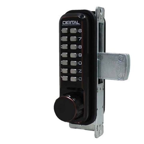 Lockey - 2900 - Narrow Stile - Mechanical Keypad - Keyless Deadbolt Lock - Knob - UHS Hardware Lockey - 2900 - Narrow Stile - Mechanical Keypad - Keyless Deadbolt Lock - Knob - UHS Hardware
