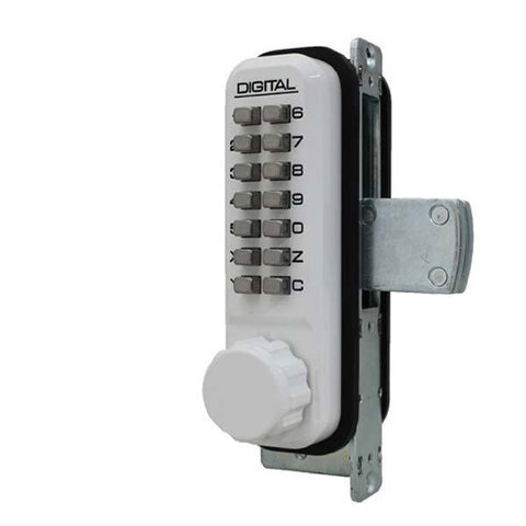 Lockey - 2900 - Narrow Stile - Mechanical Keypad - Keyless Deadbolt Lock - Knob - UHS Hardware Lockey - 2900 - Narrow Stile - Mechanical Keypad - Keyless Deadbolt Lock - Knob - UHS Hardware