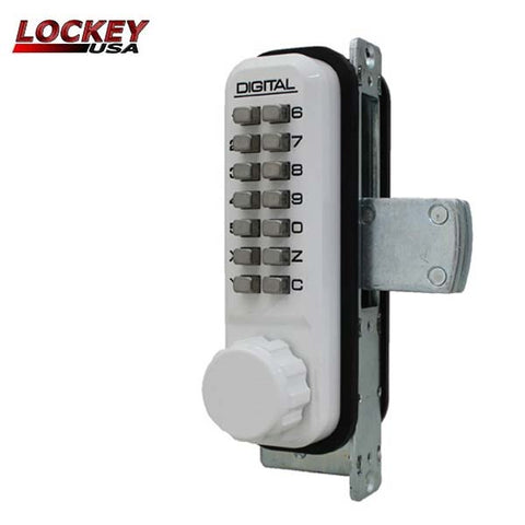 Lockey - 2900 - Narrow-Stile Mechanical Keypad Keyless Bolt - UHS Hardware Lockey - 2900 - Narrow-Stile Mechanical Keypad Keyless Bolt - UHS Hardware