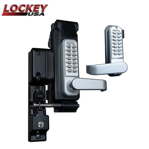 Lockey - SUMO GL2 - Surface Mount Gate Lock - Double Combination - UHS Hardware Lockey - SUMO GL2 - Surface Mount Gate Lock - Double Combination - UHS Hardware