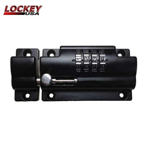 Lockey - MS-40 - Combination Slide Bolt Lock - UHS Hardware Lockey - MS-40 - Combination Slide Bolt Lock - UHS Hardware