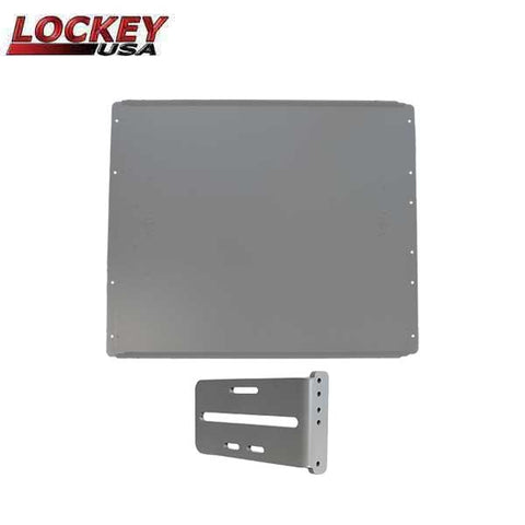 Lockey - PS40S - Standard Panic Shield Value Kit - Silver - UHS Hardware Lockey - PS40S - Standard Panic Shield Value Kit - Silver - UHS Hardware