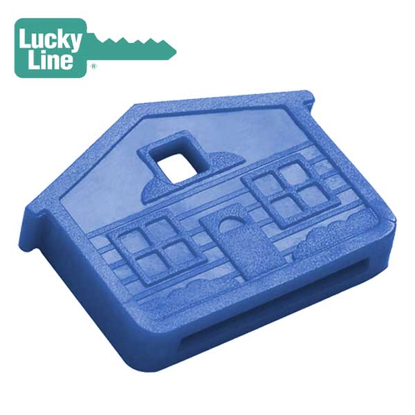 LuckyLine - 16202 - House Key Cap - Assorted 2 Colors (2 Pack) - UHS Hardware LuckyLine - 16202 - House Key Cap - Assorted 2 Colors (2 Pack) - UHS Hardware