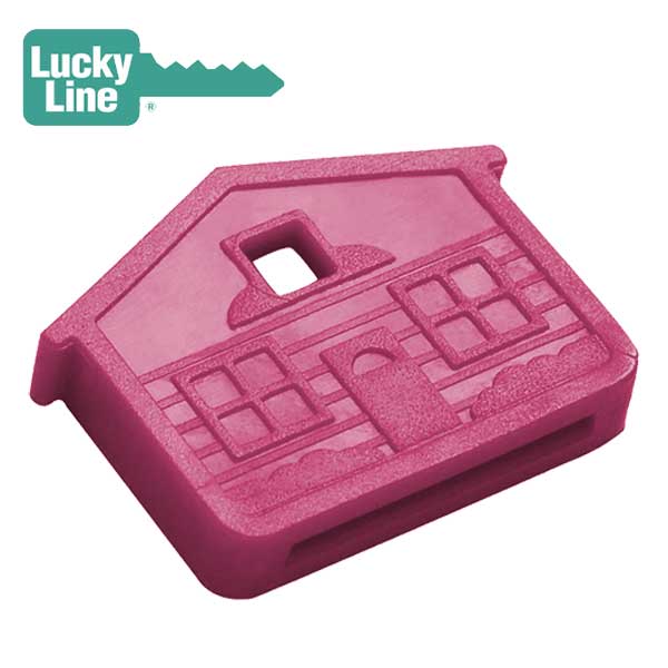 LuckyLine - 16202 - House Key Cap - Assorted 2 Colors (2 Pack) - UHS Hardware LuckyLine - 16202 - House Key Cap - Assorted 2 Colors (2 Pack) - UHS Hardware