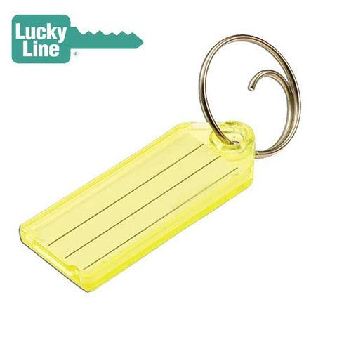 LuckyLine - 12302 - Key Tag with Tang Ring - Assorted Colors (2 Pack) - UHS Hardware LuckyLine - 12302 - Key Tag with Tang Ring - Assorted Colors (2 Pack) - UHS Hardware