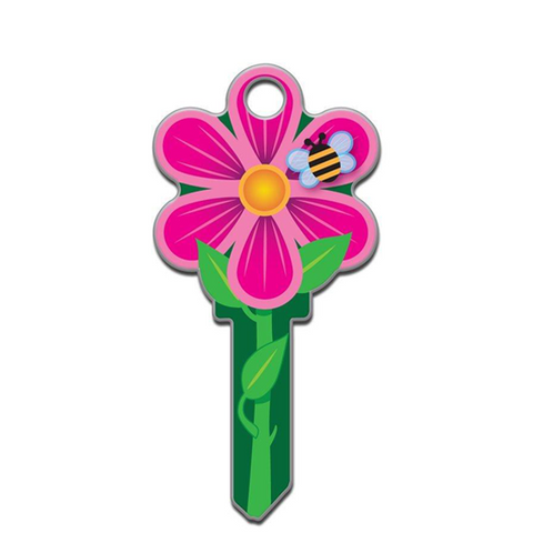 LuckyLine - B106S - Key Shapes - Flower - Schlage - SC1 - 5 Pack - UHS Hardware LuckyLine - B106S - Key Shapes - Flower - Schlage - SC1 - 5 Pack - UHS Hardware