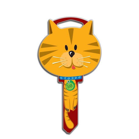 LuckyLine - B115S - Key Shapes - Cat - Schlage - SC1 - 5 Pack - UHS Hardware LuckyLine - B115S - Key Shapes - Cat - Schlage - SC1 - 5 Pack - UHS Hardware
