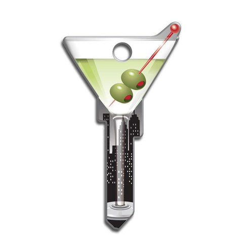 LuckyLine - B133K - Key Shapes - Martini - Kwikset - KW1 - 5 Pack - UHS Hardware LuckyLine - B133K - Key Shapes - Martini - Kwikset - KW1 - 5 Pack - UHS Hardware