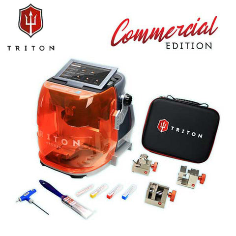 Triton - Plus - Automatic Key Cutting Machine - One Machine Does It All (Commercial Edition) (IN STOCK NOW) - UHS Hardware Triton - Plus - Automatic Key Cutting Machine - One Machine Does It All (Commercial Edition) (IN STOCK NOW) - UHS Hardware