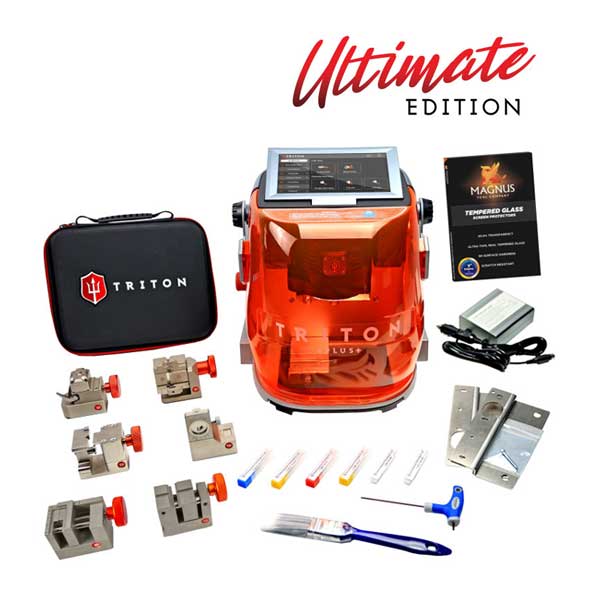 Triton - Plus - Automatic Key Cutting Machine - One Machine Does It All (Ultimate Editon) (PREORDER) - UHS Hardware Triton - Plus - Automatic Key Cutting Machine - One Machine Does It All (Ultimate Editon) (PREORDER) - UHS Hardware